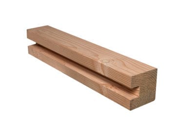 Blokhutprofiel Planken Douglas 2.8x13 cm | 134560 - Afbeelding 3