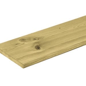 Schuttingplank Geïmpregneerd 1.6x14 cm | 103026