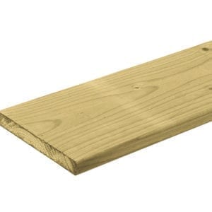 Schuttingplank Geïmpregneerd 1.8x14.5 cm | 103033