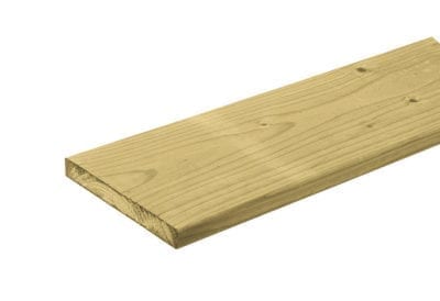 Schuttingplank Geïmpregneerd 1.8x14.5 cm | 103033