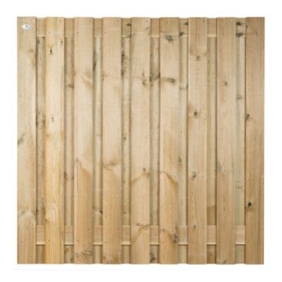 Scherm Geïmpregneerd Grenen 19 Planks 180x180 | 103433