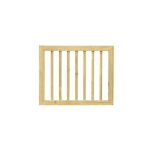 Tuinhek Recht in Kader 80 x 100 | CarpGarant | 103329