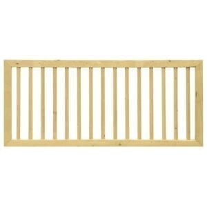 Tuinhek Recht in Kader 80 x 180 | CarpGarant | 103334