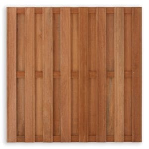 Tuinscherm Hardhout 180x180 I Carpgarant 132955