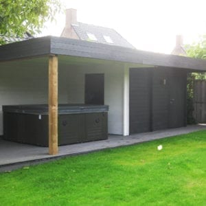 Blokhut GrandCasa Cosmos Mimas Lounge Plat Dak