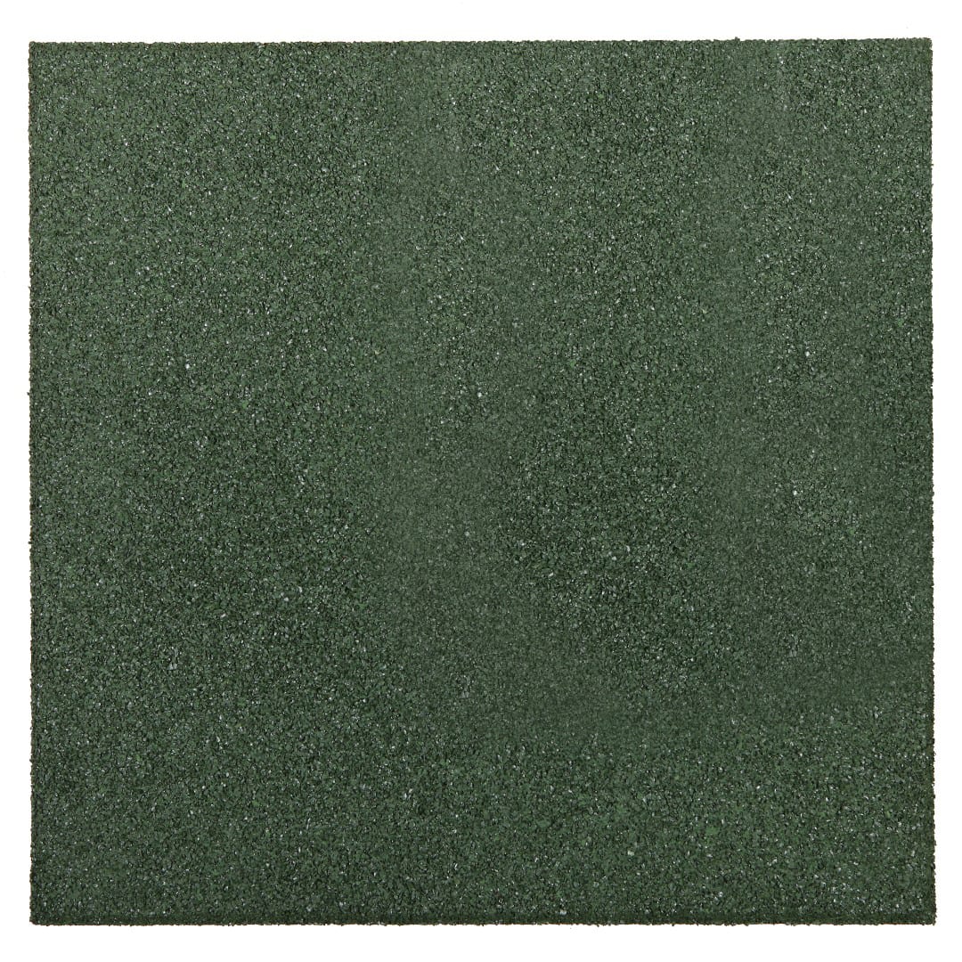 Rubber tegel Groen 50*50*3 Lek Tuinmaterialen