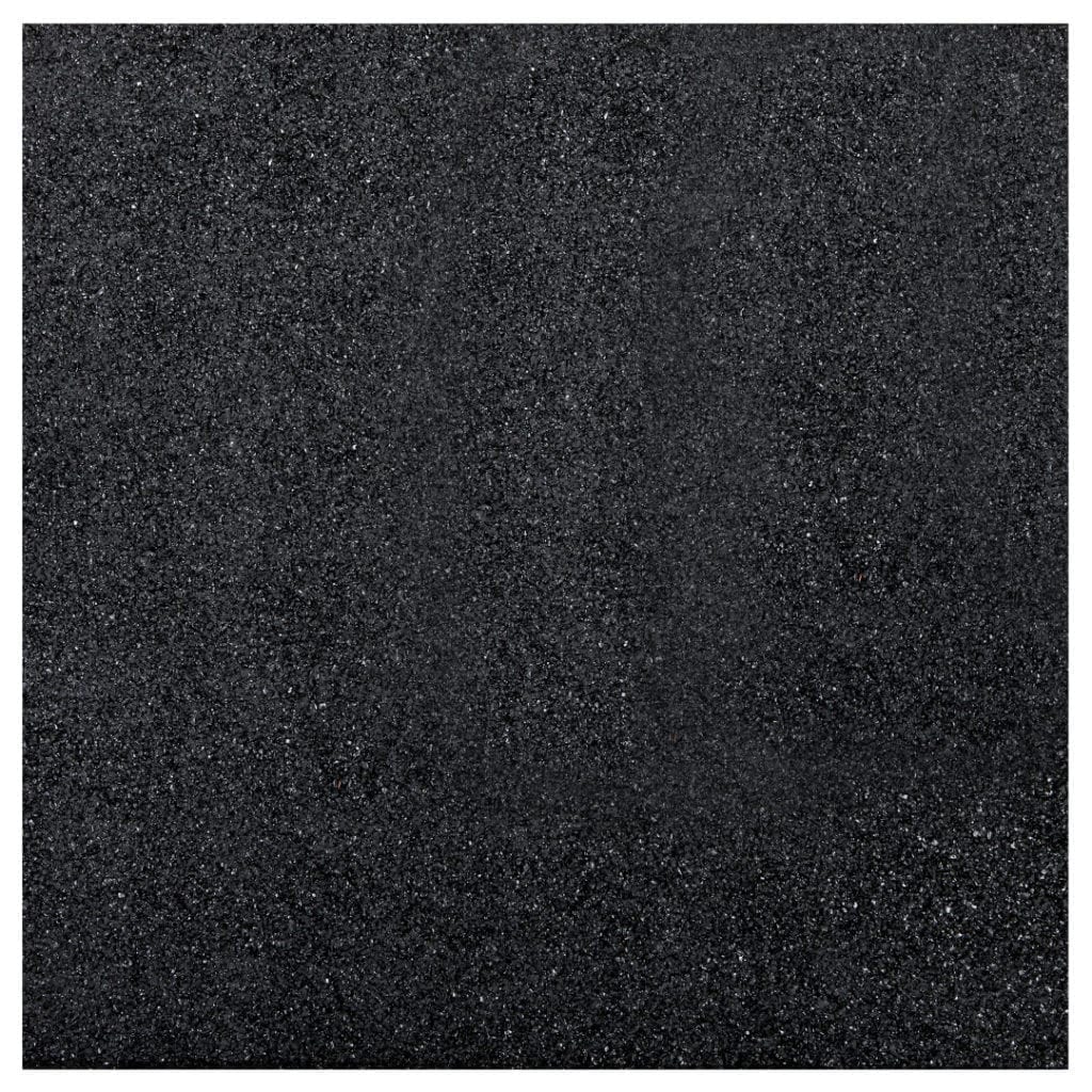 Rubber tegel Zwart 50*50*3 - Lek Tuinmaterialen