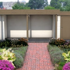 Blokhut GrandCasa Cosmos Mimas Sharon Plat Dak