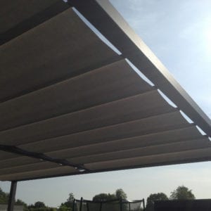 Luxxout Solem Tibelly Pergola Zonwering