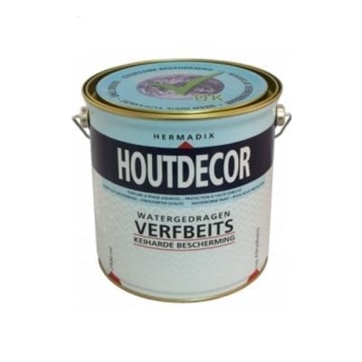 Hermadix houtdecor verfbeits transparant 2,5L