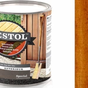 Restol houtolie zijdeglans bruin naturel
