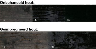 Restol Houtolie Zijdeglans Ebben Zwart - Afbeelding 2