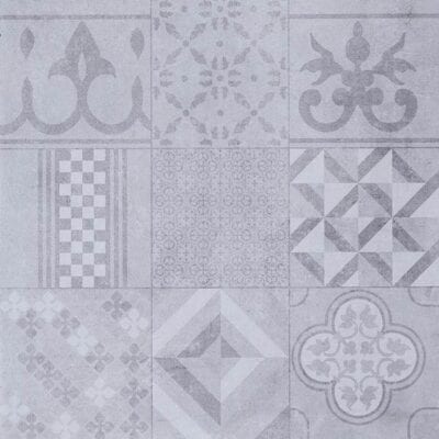 GeoCeramica Mosaik Grey 60x60x4 cm