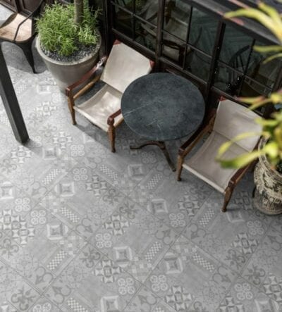 GeoCeramica Mosaik Grey 60x60x4 cm - Afbeelding 2
