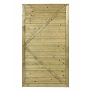 Deur Vuren Rhombus Dicht in Kader 97x180 Horizontaal
