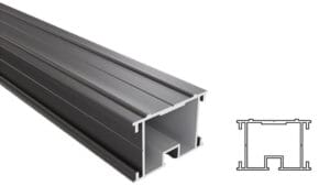 StructurAL Alu 40x60 vlonderterras onderregel